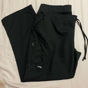 Petite Black Grey’s Anatomy Scrub Pant (quantity:2)